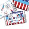 AmandaCreation 4th of July Firecracker Mini Candy Bar Wrappers 45 Pieces